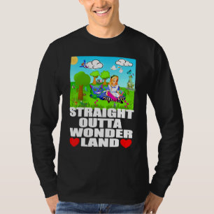 T-shirt Alice Au Pays Des Merveilles Hommes Femmes Enfants