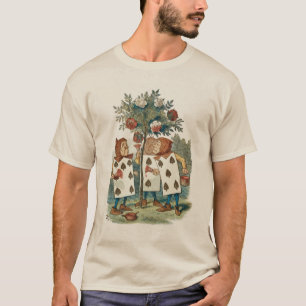 T-shirt Alice au pays des merveilles Jouer des jardiniers 