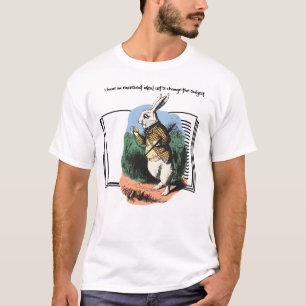 T-shirt Alice au pays des merveilles Lapin blanc