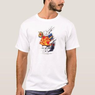 T-shirt Alice au pays des merveilles le lapin blanc par