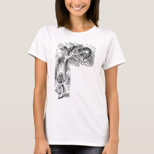 T-shirt Alice au pays des merveilles vintage, Chat du Ches