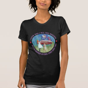 T-SHIRT ALICE DIT, J'A SU QUE L'OMS J'ÉTAIT CE MATIN