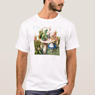T-shirt Alice et Caterpillar au pays des merveilles