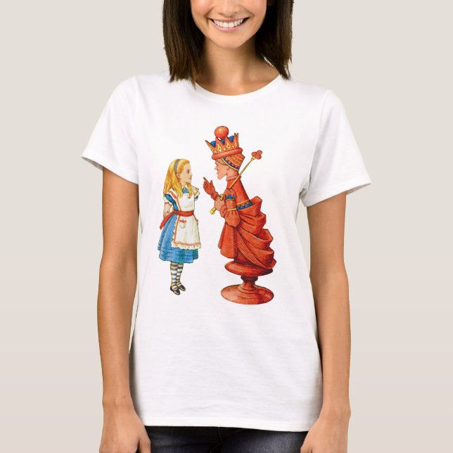 T-shirt Alice et la Reine Rouge (Devant)