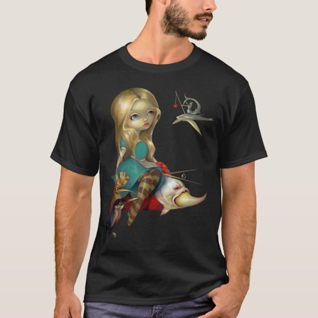 T-shirt Alice et la version de coupe-circuit de CHEMISE (Devant)