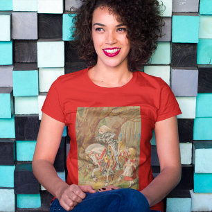 T-shirt Alice et le chevalier blanc
