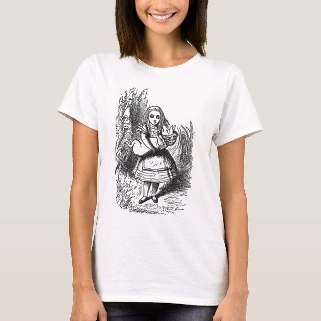 T-shirt Alice et le porc (Devant)