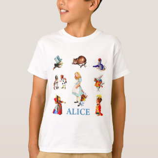 T-shirt Alice et ses amis au pays des merveilles