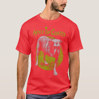 T-shirt Alice In Chains style vintage drôle