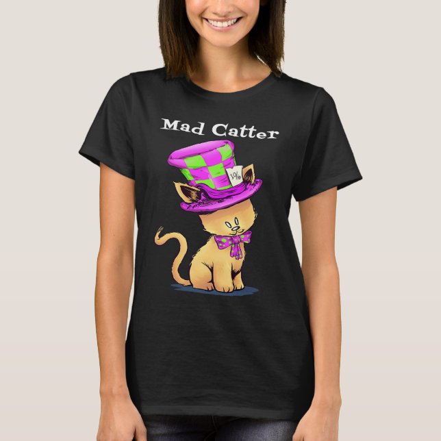 T-shirt Alice in Wonderland Mad Hatter Ca (Devant)