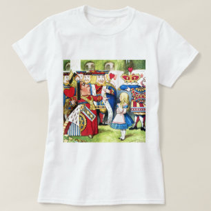 T-SHIRT ALICE & LA REINE DES COEURS EN WONDERLAND