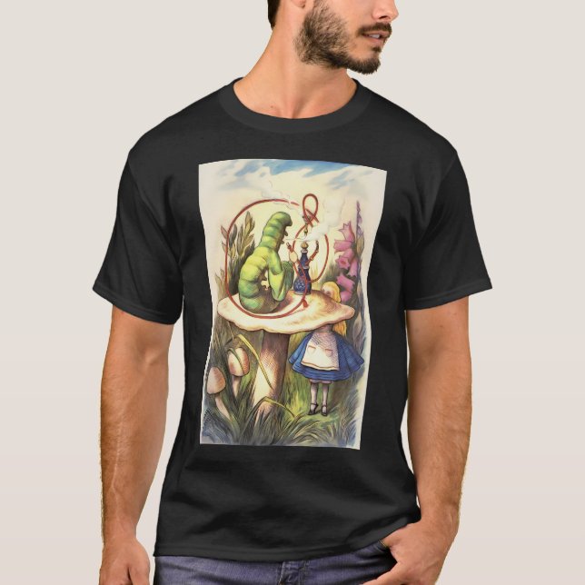 T-shirt Alice Le Choukah Fumer La Chaudière - Alice En W (Devant)