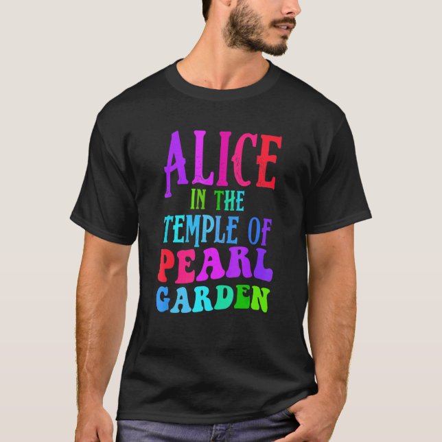 T-shirt Alices Dans Les Temples Du Jardin De Perles (Devant)