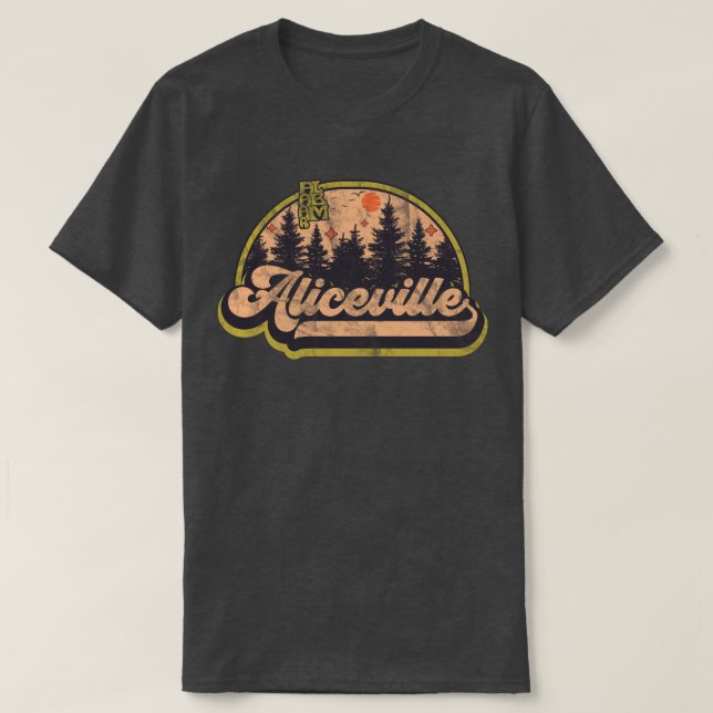 T-shirt Aliceville, Alabama (Design devant)
