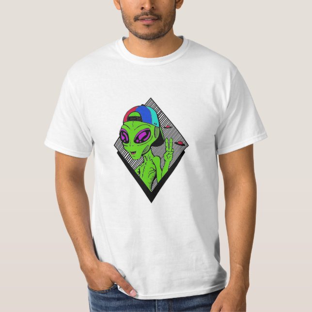 T-SHIRT ALIEN (Devant)