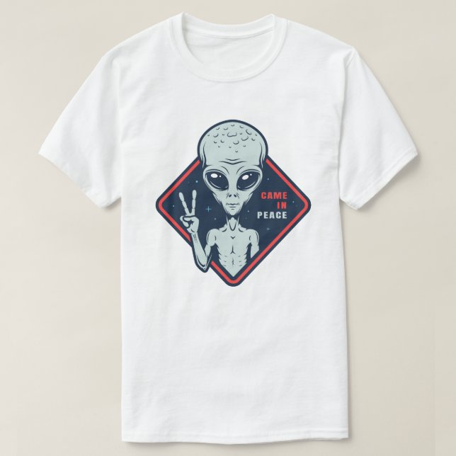 T-shirt Alien (Design devant)