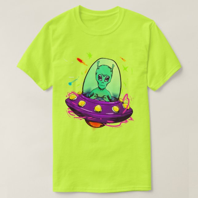 T-shirt Alien (Design devant)