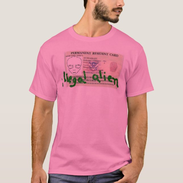 T-shirt alien (Devant)