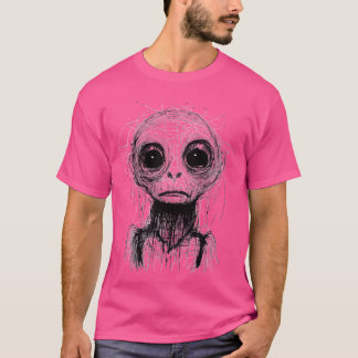T-shirt Alien