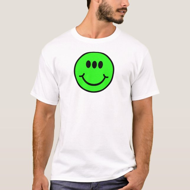 T-shirt Alien - 3 yeux (Devant)