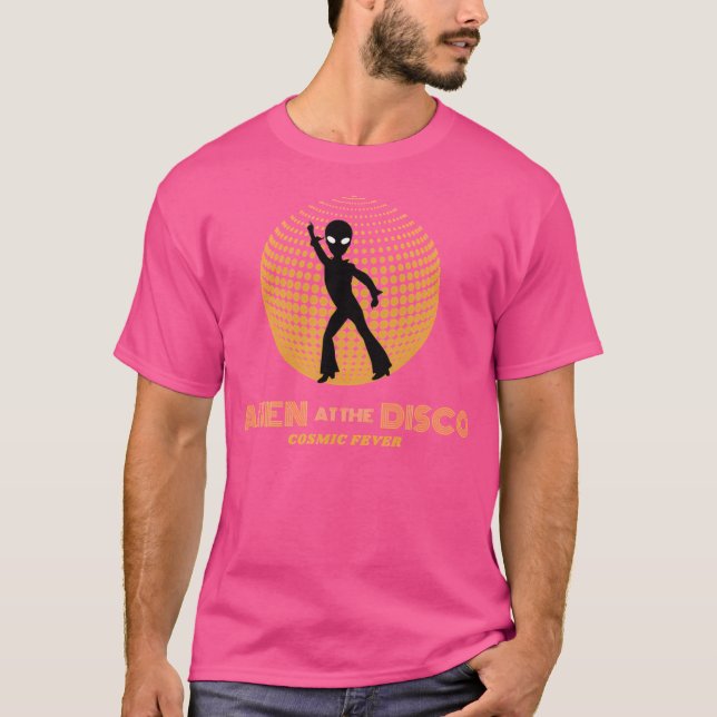 T-shirt Alien À La Disco (Devant)