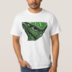 T-shirt Alien Abstrait déplaisant