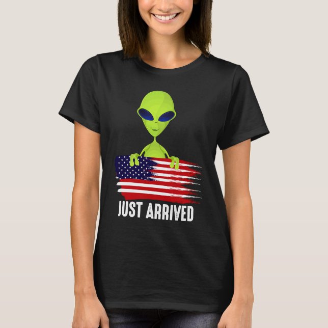 T-shirt Alien Arrivé Alien Pour Alien (Devant)