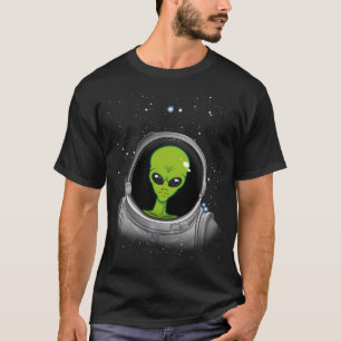 T-shirt Alien Astronaut Alien Ufo Conspiration astronaute