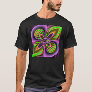 T-shirt alien au néon