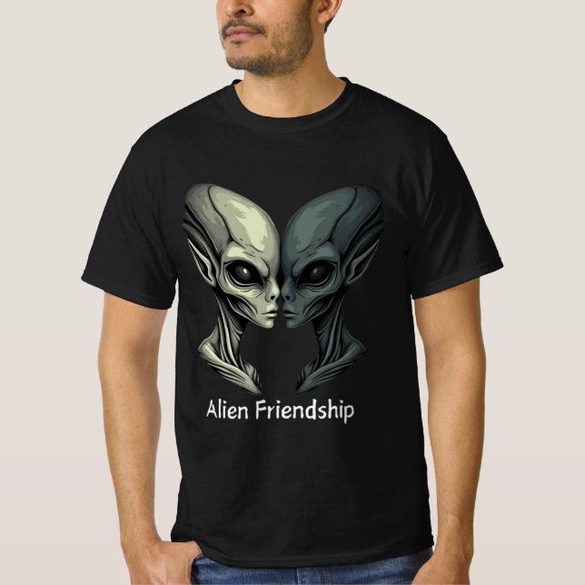 T-shirt Alien BFF (Devant)