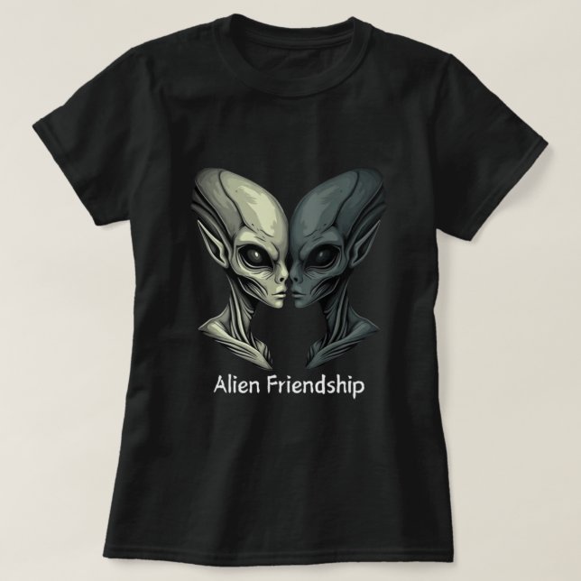 T-shirt Alien BFF (Design devant)