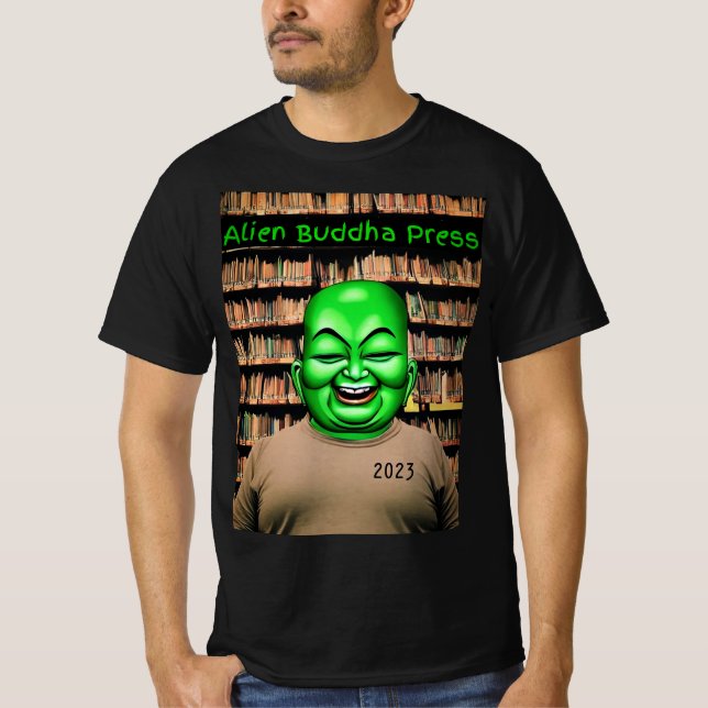 T-shirt Alien Buddha Press 2023 (Devant)