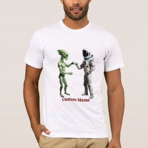 T-shirt Alien Bump Poing Tee - Créez votre propre chemise 