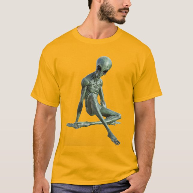 T-shirt Alien, chemise UFO ! (Devant)