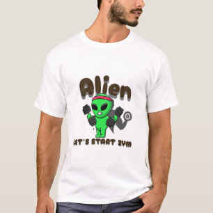 T-shirt Alien, commençons Zym