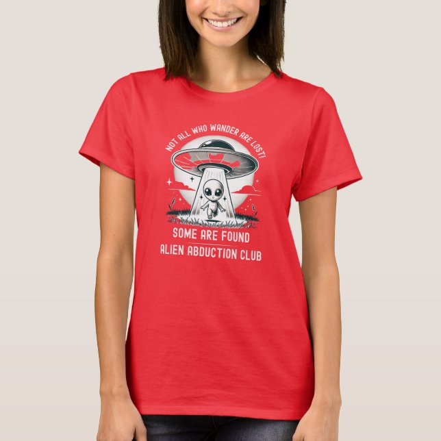 T-shirt Alien | Conception Alien | UFO (Devant)