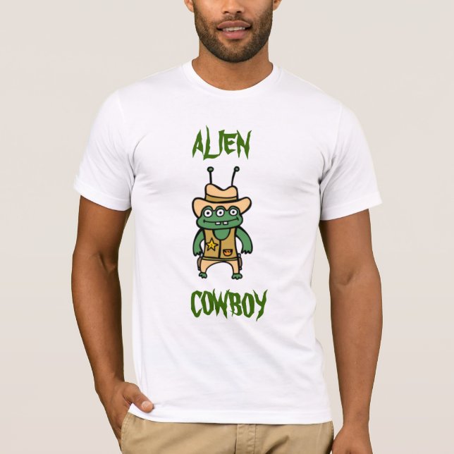 T-shirt Alien Cowboy (Devant)