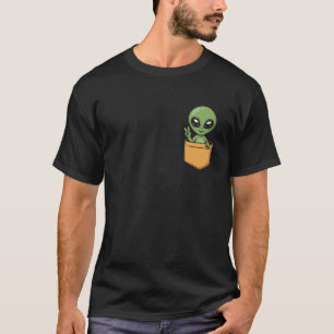 T-shirt Alien dans les tendances virales de poche