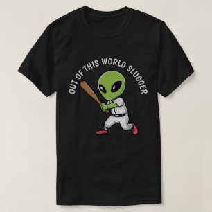 T-shirt Alien de baseball