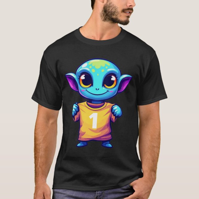T-shirt Alien de Lil (Devant)