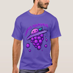 T-shirt alien de raisins cosmiques