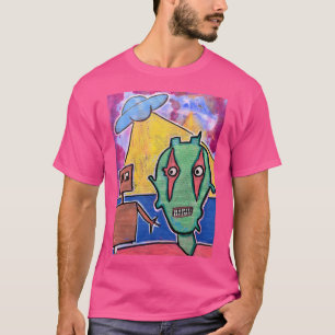 T-shirt Alien de robots
