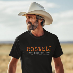 T-shirt Alien de Roswell Saucer - équipe de récupération U