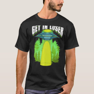 T-shirt Alien de science-fiction enlèvement d'un Alien