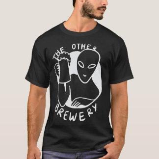 T-shirt Alien drôle - L'Autre Brasserie - Alien de bière U