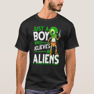T-shirt Alien Enduction Boys Science Fiction Extraterrestr
