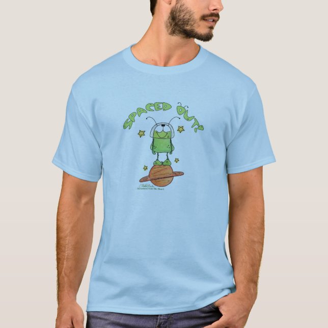 T-shirt Alien Espacé (Devant)