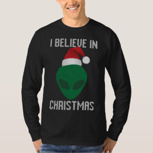 T-shirt Alien Funny Ugly Christmas Sweer Party