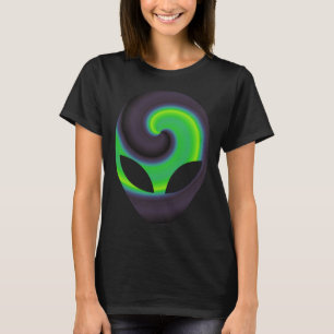 T-shirt Alien Head Alien Festival Rave