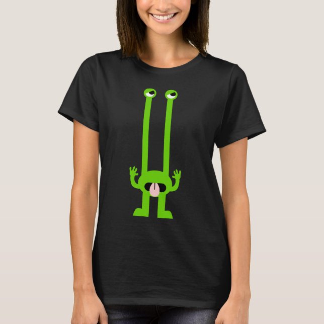 T-shirt Alien idiot Emoji Shirt (Devant)